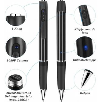 Spy pen HD