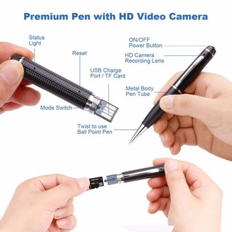 Luxe HD Spy pen 
