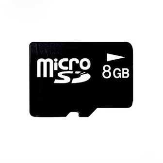MicroSD geheugenkaart 8GB - Class 10