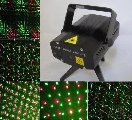Mini laser show